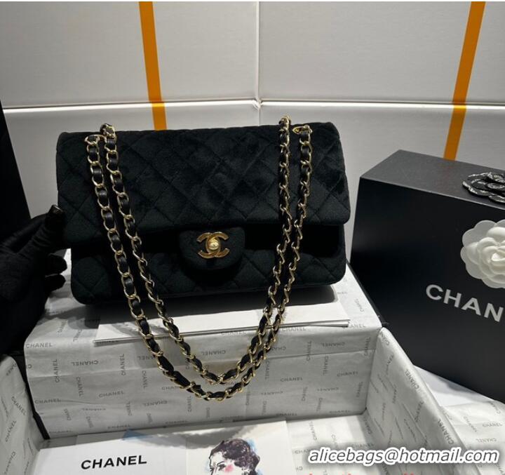 Luxurious Discount Chanel CLASSIC HANDBAG A1112 BLACK