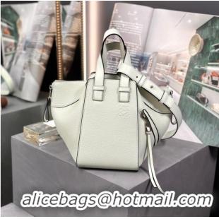 Promotional Loewe Soft grain leather Shoulder bag Hammock 09994 white