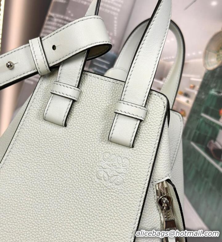 Promotional Loewe Soft grain leather Shoulder bag Hammock 09994 white