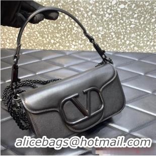 Promotional VALENTINO GARAVANI MINI LOCO Calf leather Shoulder Bag 1W2B0G black