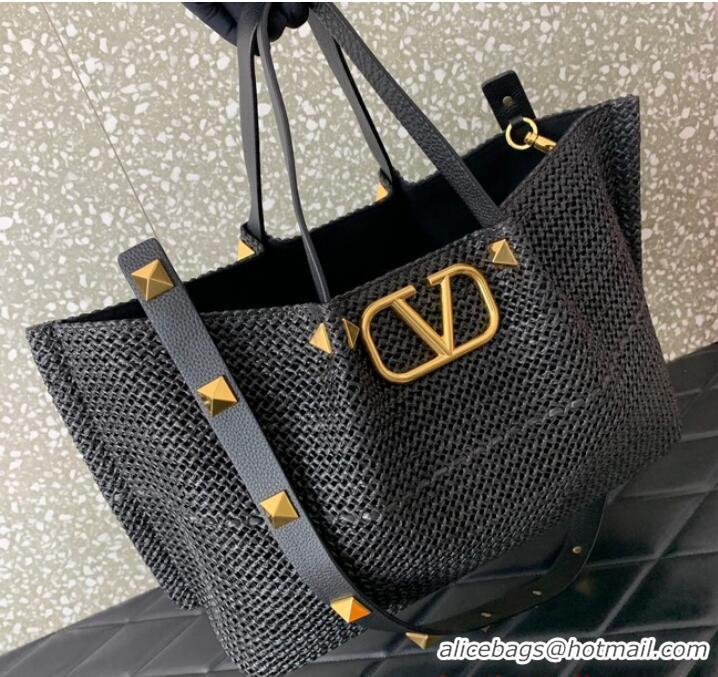 Good Taste VALENTINO Knitting Shoulder bag 0331 black