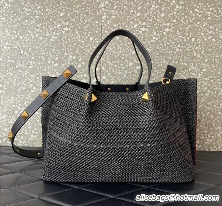 Good Taste VALENTINO Knitting Shoulder bag 0331 black