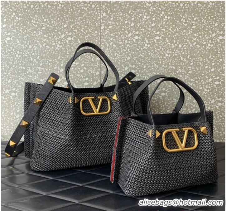 Good Taste VALENTINO Knitting Shoulder bag 0331 black