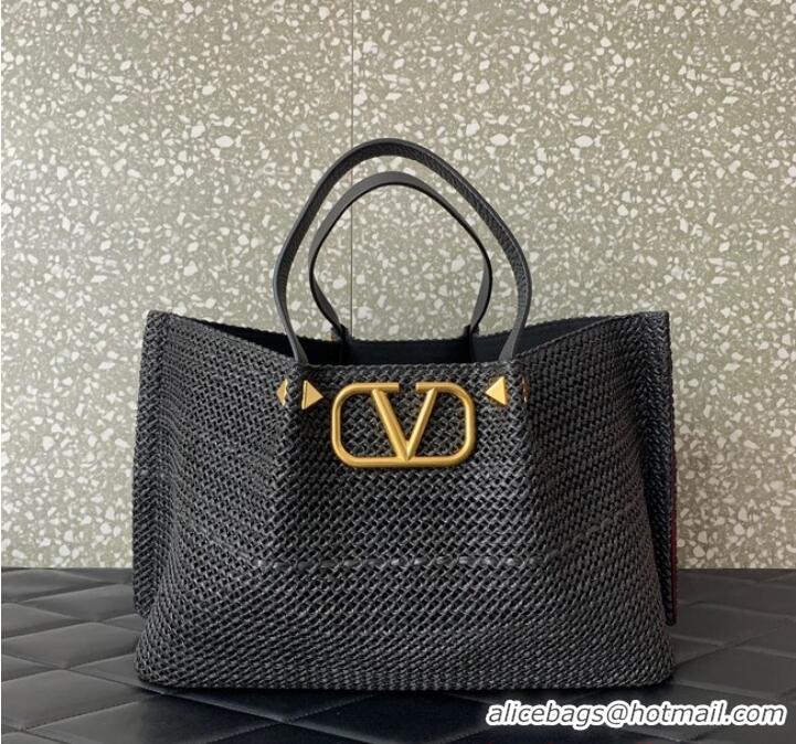 Good Taste VALENTINO Knitting Shoulder bag 0331 black