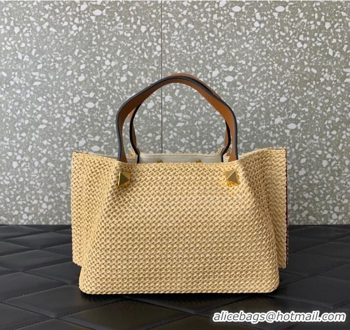 Super Quality VALENTINO Knitting Shoulder bag 0330 brown