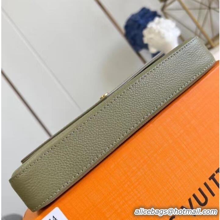 Super Quality Louis Vuitton Monogram Empreinte Felicie Pochette M82480 Green