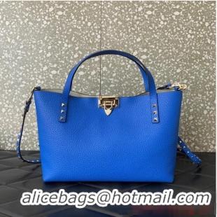 Reasonable Price VALENTINO grain calfskin leather bag 0044 blue