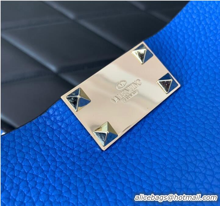 Reasonable Price VALENTINO grain calfskin leather bag 0044 blue