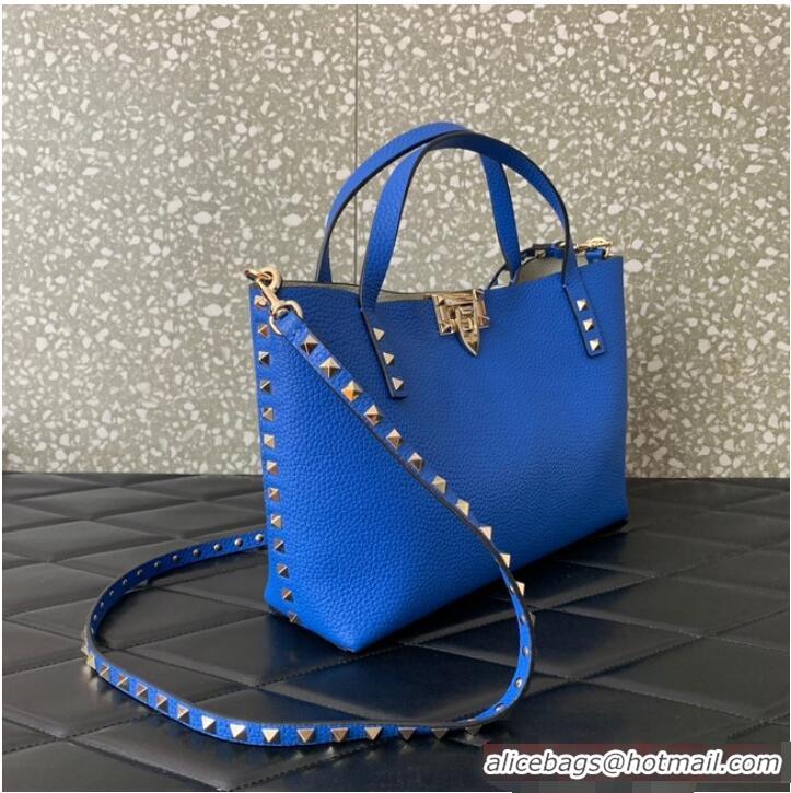 Reasonable Price VALENTINO grain calfskin leather bag 0044 blue