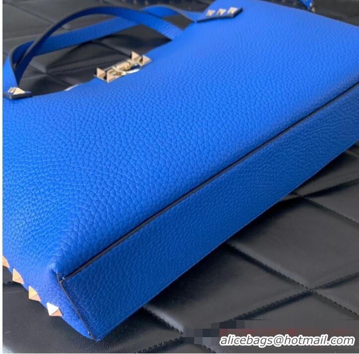 Reasonable Price VALENTINO grain calfskin leather bag 0044 blue