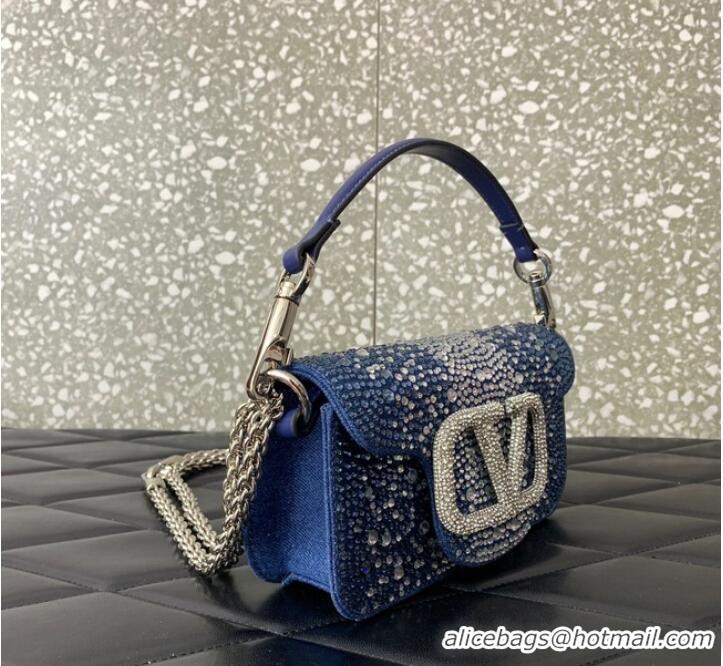 Trendy Design VALENTINO V-logo MINI LOCO bag 5032C blue