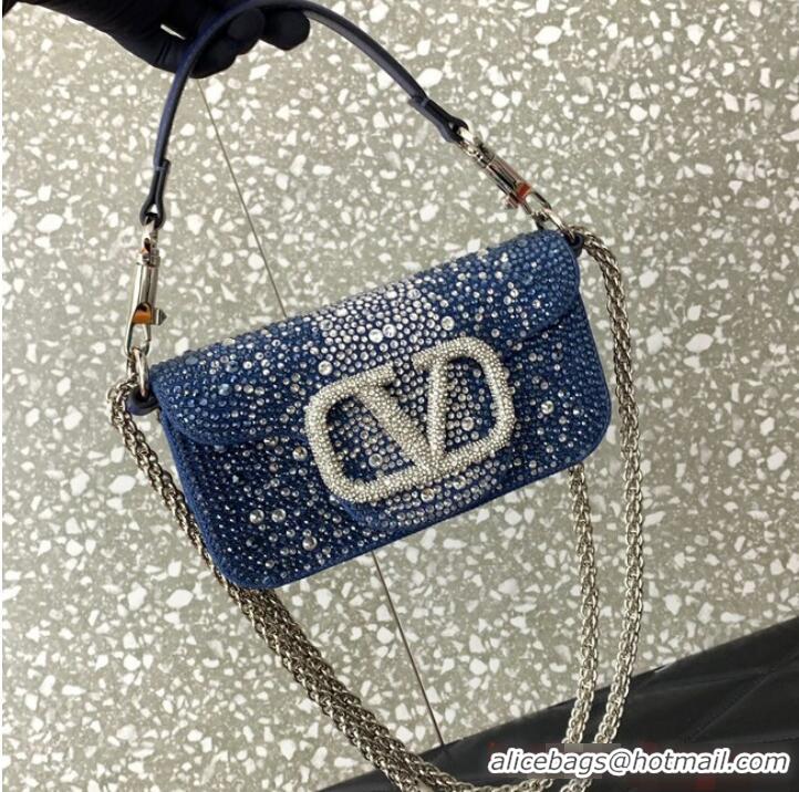 Trendy Design VALENTINO V-logo MINI LOCO bag 5032C blue