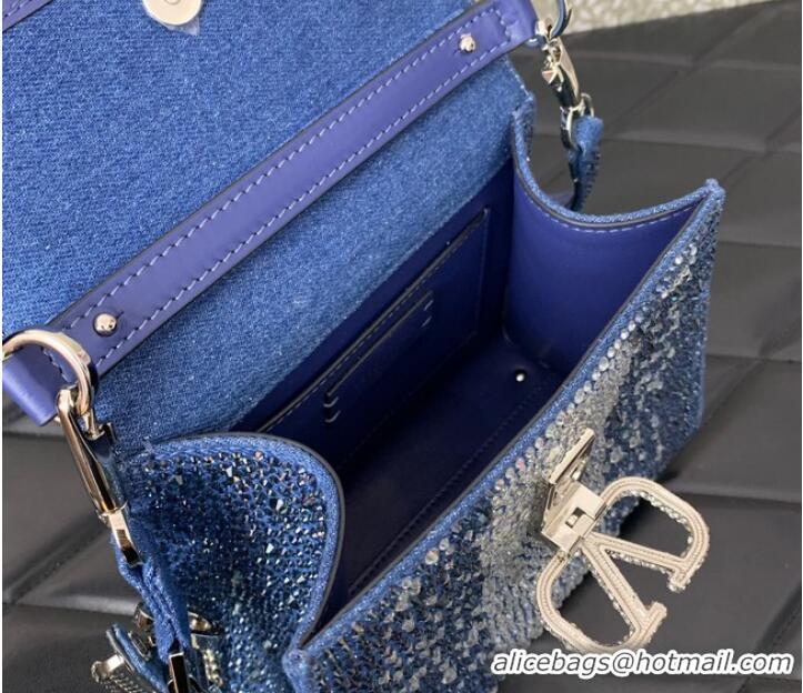 Best Price VALENTINO VSLING Shoulder Bag 0097 blue