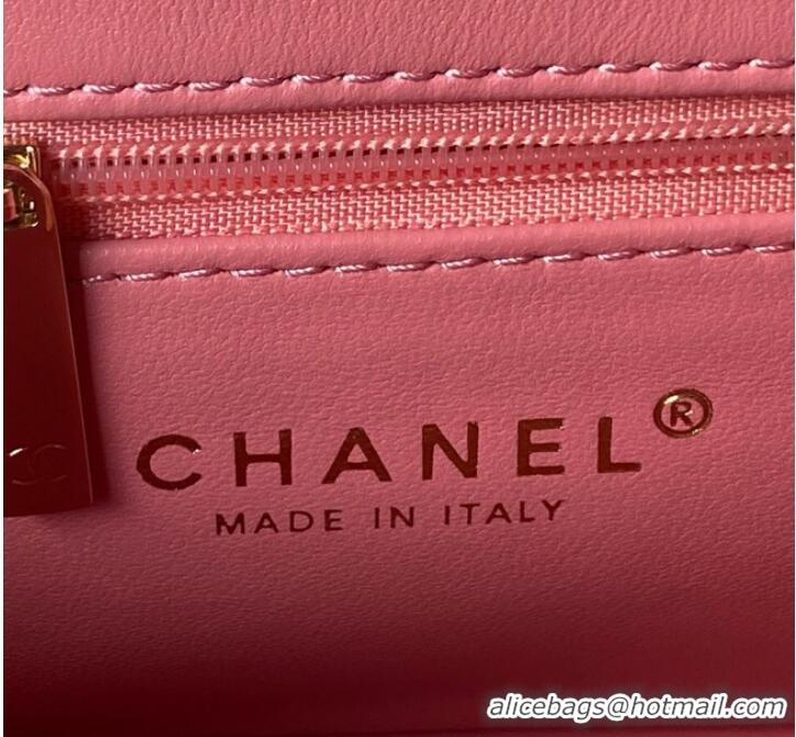 Top Quality Chanel MINI FLAP BAG AS3791 Pink