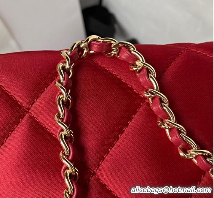 Famous Brand Chanel MINI FLAP BAG AS3791 Red