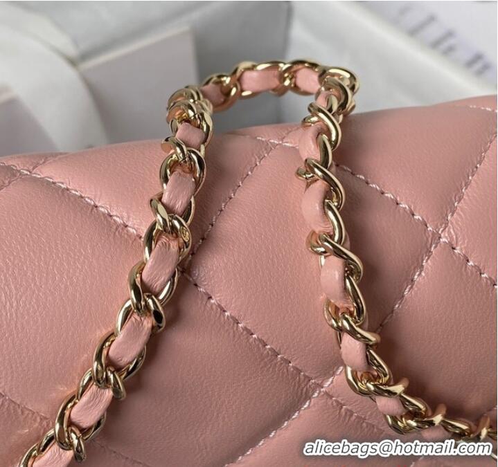 Well Crafted Chanel MINI FLAP BAG AS3791 light pink