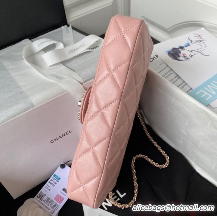 Well Crafted Chanel MINI FLAP BAG AS3791 light pink