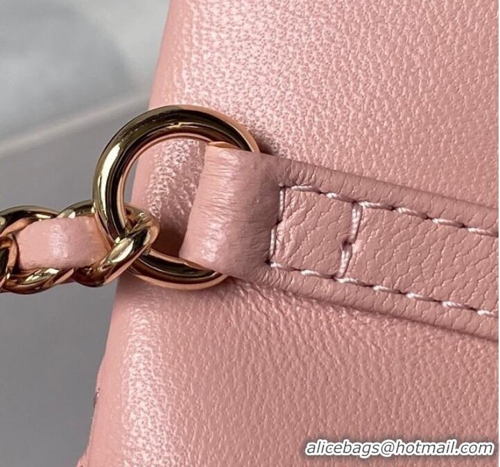 Well Crafted Chanel MINI FLAP BAG AS3791 light pink