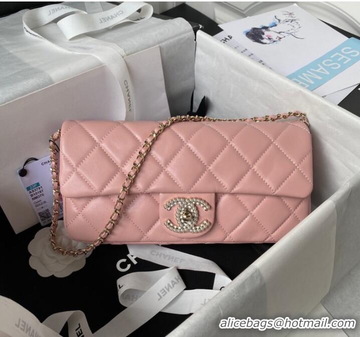 Well Crafted Chanel MINI FLAP BAG AS3791 light pink