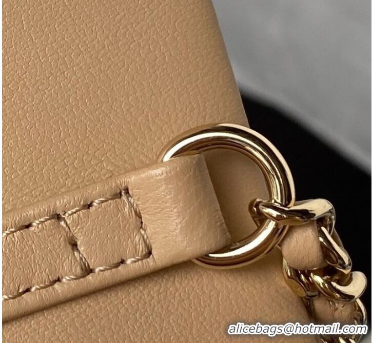 Good Taste Chanel MINI FLAP BAG AS3791 Apricot