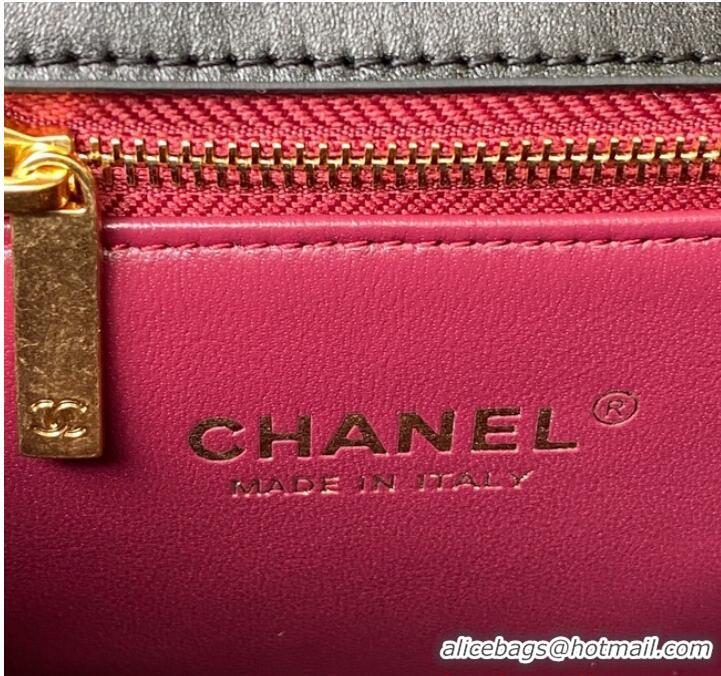 Buy Promotional Chanel SMALL FLAP BAG WITH TOP HANDLE AS4307 Black