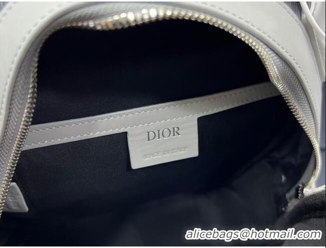 Promotional Dior Mini Rider Sling Bag in CD Diamond Canvas H10E Gray for Men