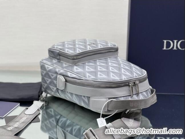 Promotional Dior Mini Rider Sling Bag in CD Diamond Canvas H10E Gray for Men