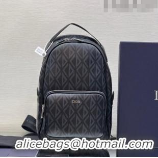 Super Quality Dior Mini Rider Sling Bag in CD Diamond Canvas H10E Black for Men