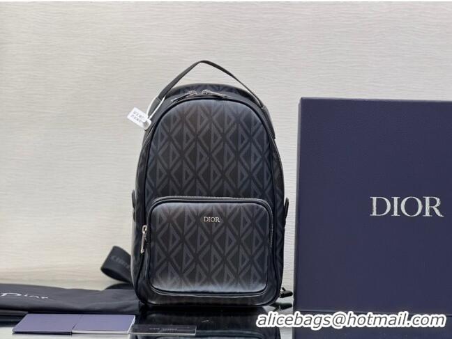 Super Quality Dior Mini Rider Sling Bag in CD Diamond Canvas H10E Black for Men