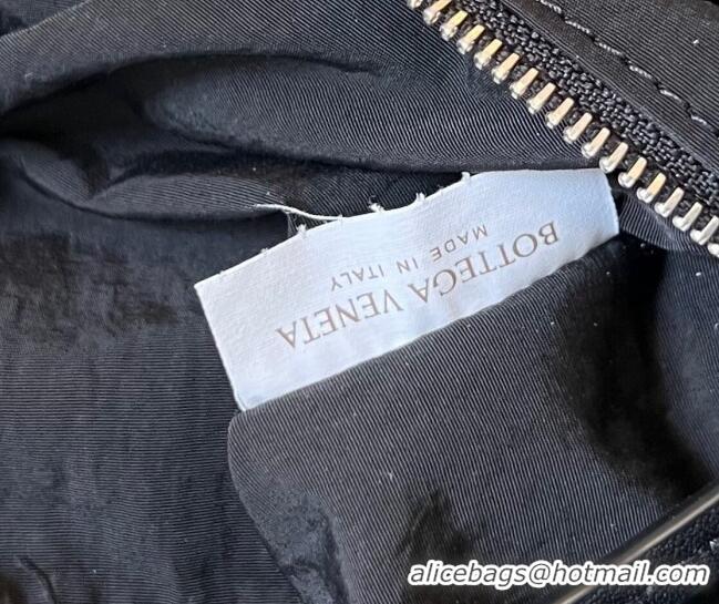 Super Quality Bottega Veneta Buddy Hobo Crossbody Bag in Intrecciato Leather BV4123 Black 2023