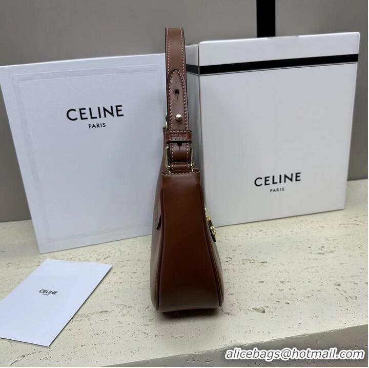 Promotional Celine AVA BAG IN SMOOTH CALFSKIN VINTAGE 114493 Brown