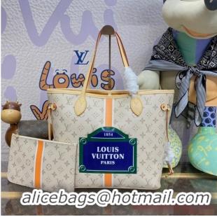 Inexpensive Louis Vuitton Neverfull MM M23501 Beige