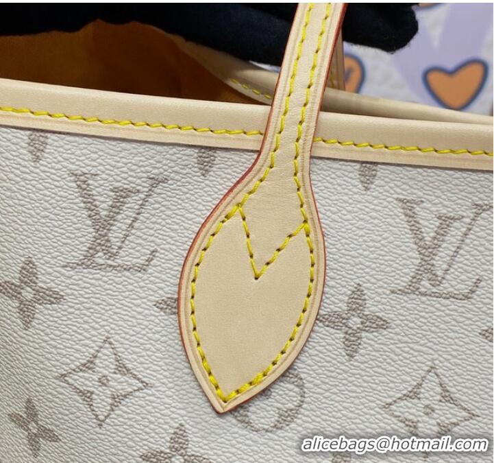 Inexpensive Louis Vuitton Neverfull MM M23501 Beige