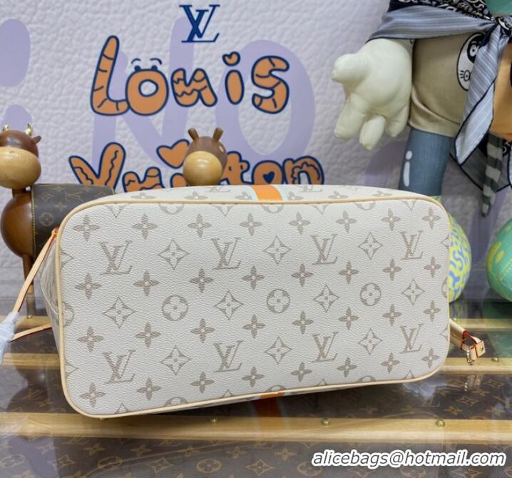 Inexpensive Louis Vuitton Neverfull MM M23501 Beige