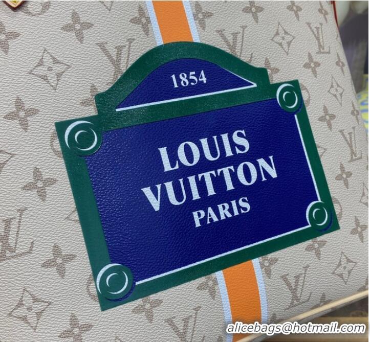 Inexpensive Louis Vuitton Neverfull MM M23501 Beige