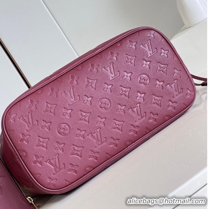 Affordable Price Louis Vuitton Neverfull MM M46599 Wine Red