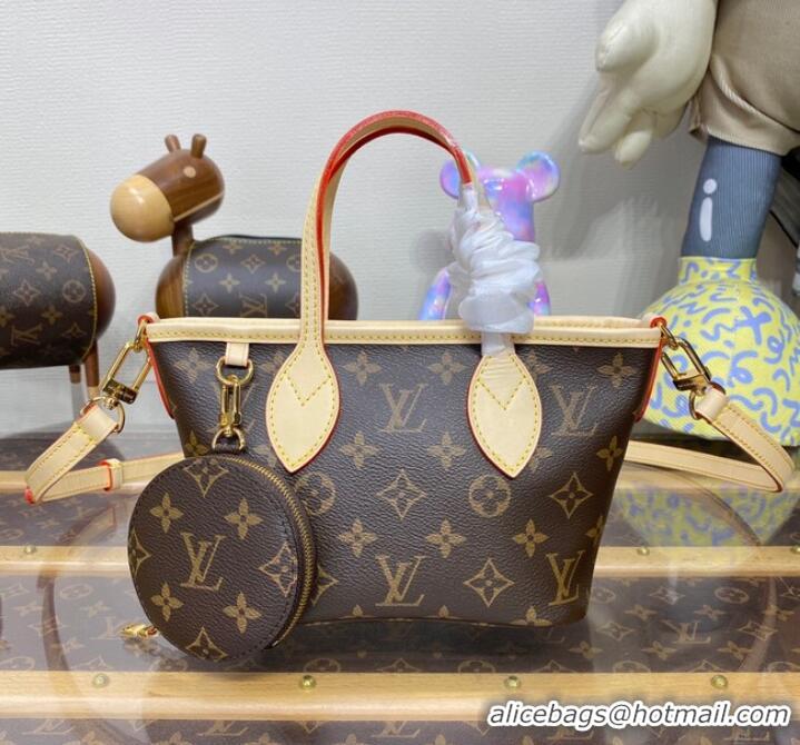 Grade Design Louis Vuitton Monogram Canvas Neverfull BB M46705 Beige