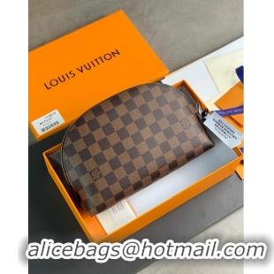 Inexpensive Louis Vuitton Damier Ebene Canvas Cosmetic Pouch M47353