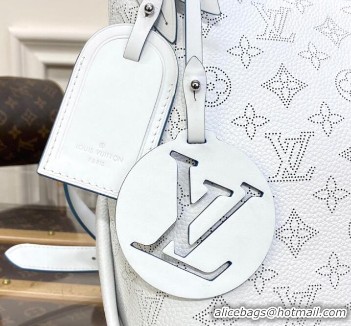 Buy Inexpensive Louis Vuitton Beaubourg Hobo MM M56073 White