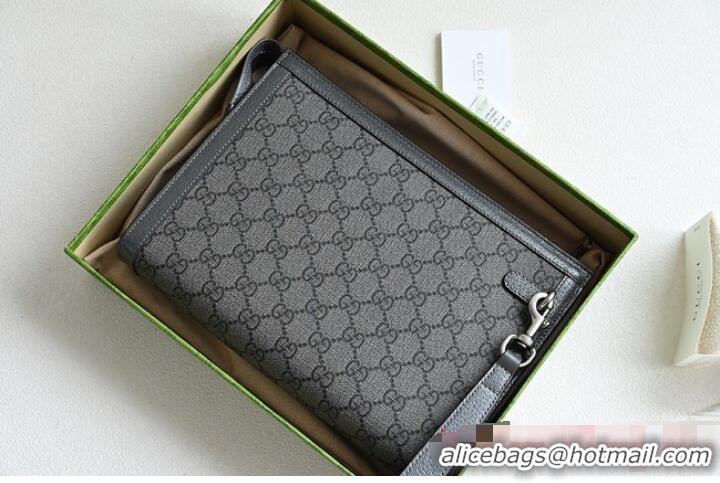 Buy Discount GUCCI OPHIDIA GG POUCH 760243 BLACK