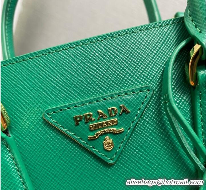 Affordable Price Prada Saffiano leather handbag 1BA358 Green