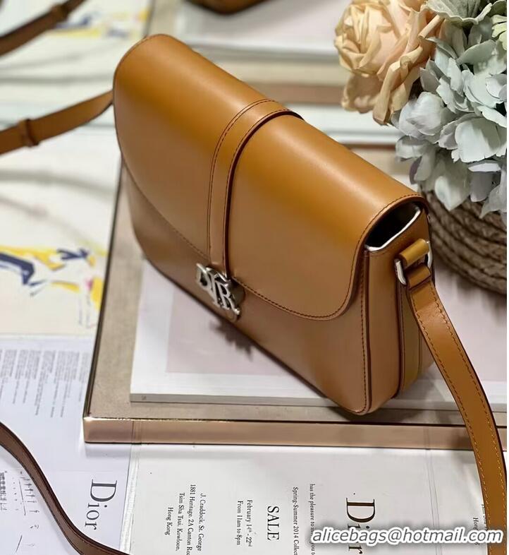 Buy Inexpensive DIOR Calfskin Shoulder Bag C0561 Apricot