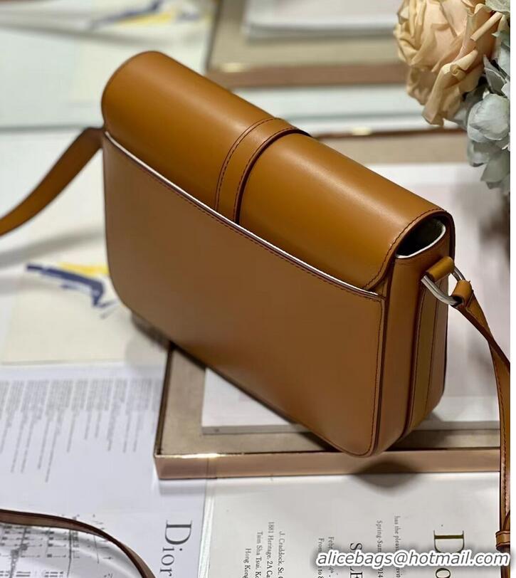 Buy Inexpensive DIOR Calfskin Shoulder Bag C0561 Apricot