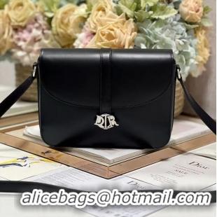 Famous Brand DIOR Calfskin Shoulder Bag C0561 black