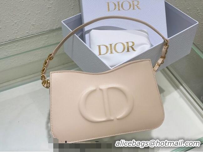 Unique Grade Dior CD SIGNATURE HOBO MINI BAG Dior Oblique Jacquard S2213UTZ Nude