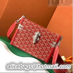 Popular Style Goyard Cassette Trunk Bag GY8821 Red