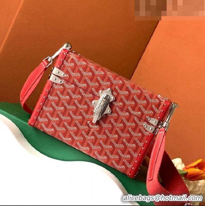 Popular Style Goyard Cassette Trunk Bag GY8821 Red