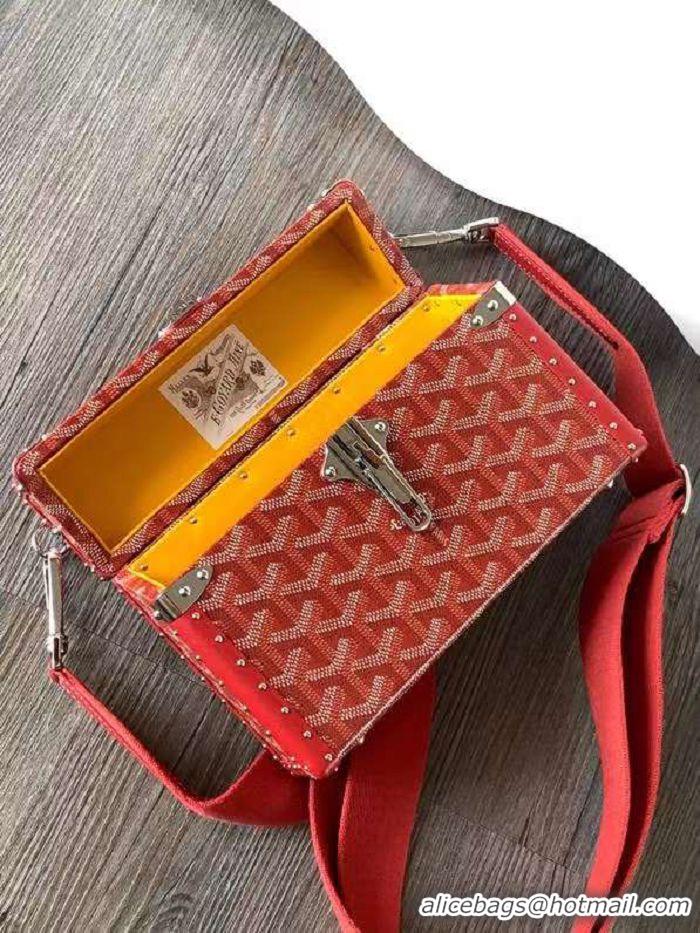 Popular Style Goyard Cassette Trunk Bag GY8821 Red