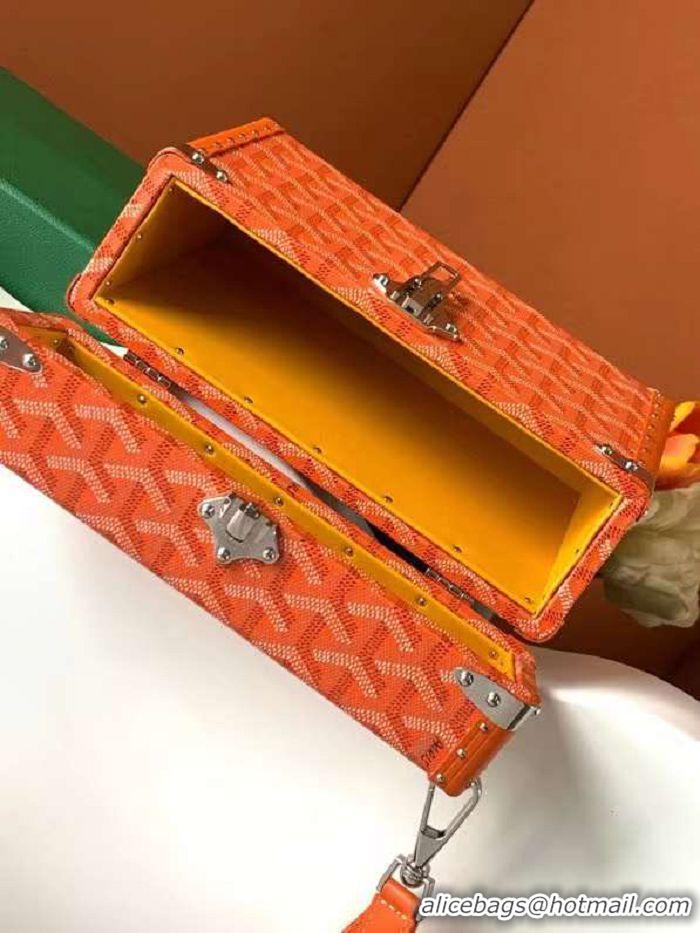 New Design Goyard Cassette Trunk Bag GY8821 Orange