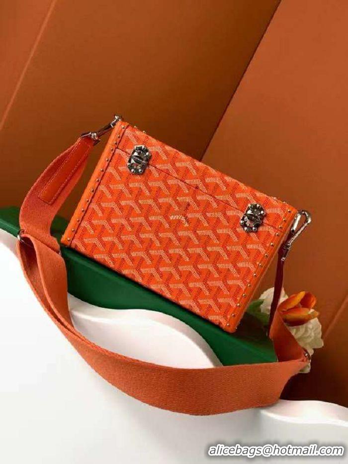 New Design Goyard Cassette Trunk Bag GY8821 Orange